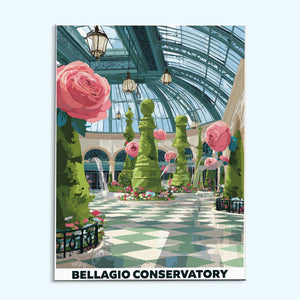 Bellagio Conservatory | Paint by Numbers Kit