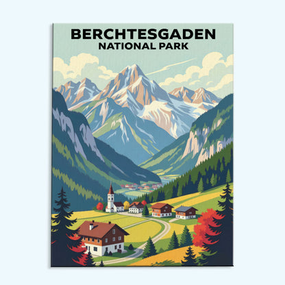 Berchtesgaden - German National Park | Paint by Numbers Kit