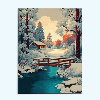 Bridge Crossing | Paint by Numbers Kit