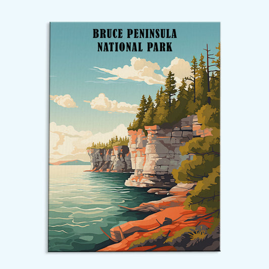 Bruce Peninsula National Park | Paint by Numbers Kit