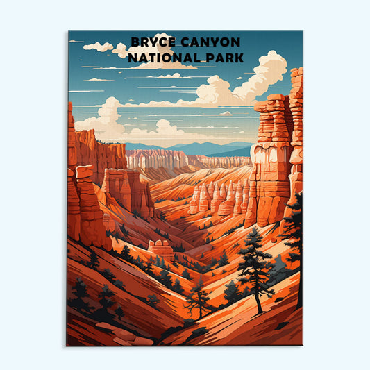 Bryce Canyon National Park | Paint by Numbers Kit