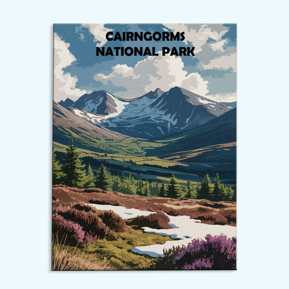 Cairngorms UK National Park | Paint by Numbers Kit