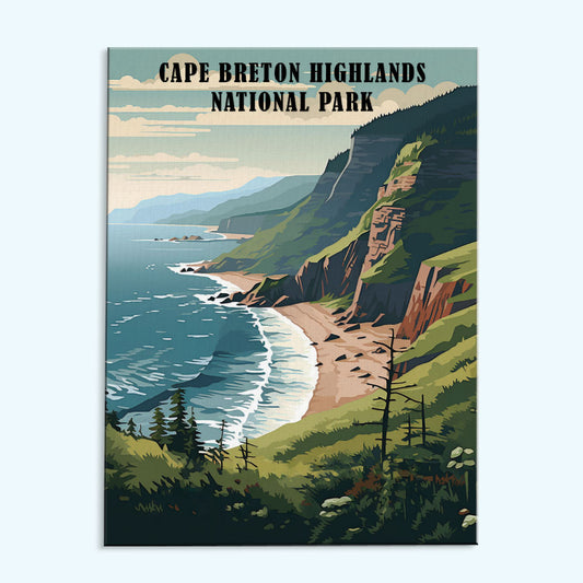 Cape Breton Highlands National Park | Paint by Numbers Kit