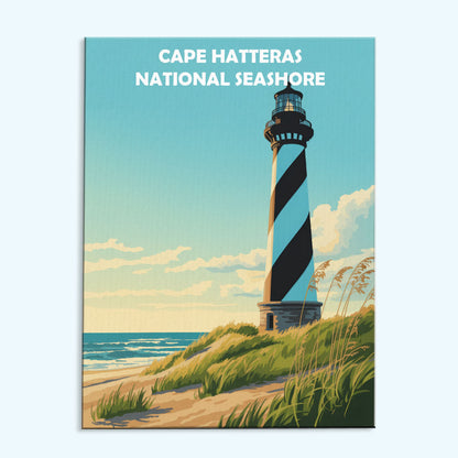 Cape Hatteras National Seashore | Paint by Numbers Kit