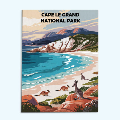Cape Le Grand AU National Park | Paint by Numbers Kit