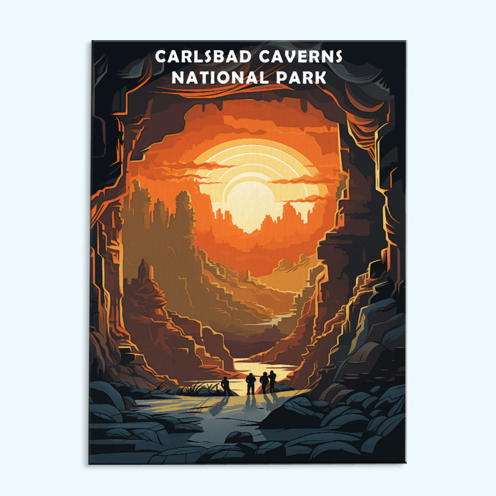 Carlsbad Caverns National Park | Paint by Numbers Kit