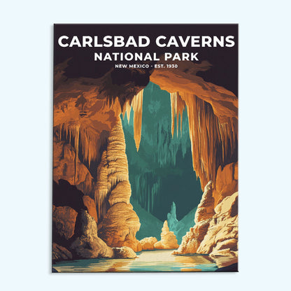 Carlsbad Caverns National Park Heritage Edition | Paint by Numbers Kit