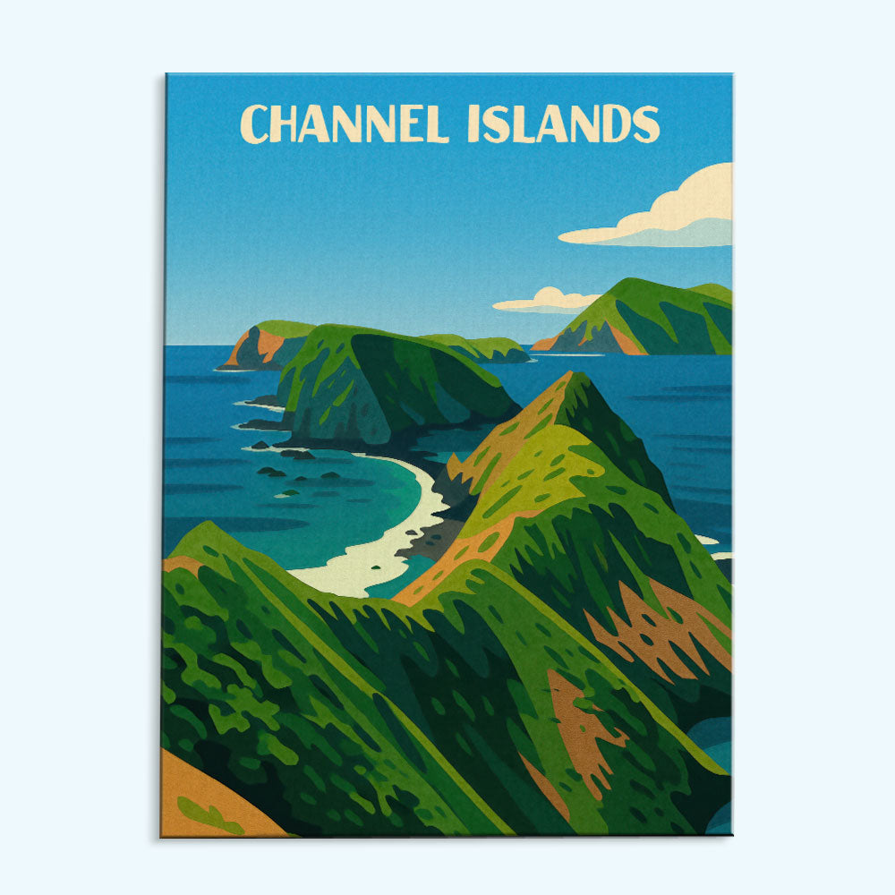 Channel Islands National Park Beginner | Paint by Numbers Kit