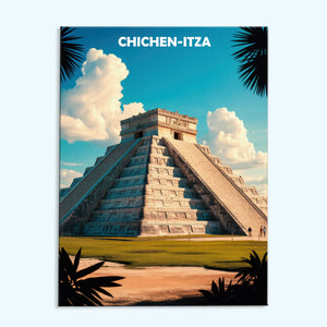 Chichen-Itza, Mexico - World Heritage | Paint by Numbers Kit