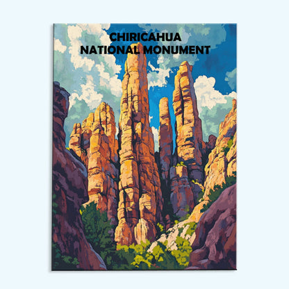 Chiricahua National Monument | Paint by Numbers Kit