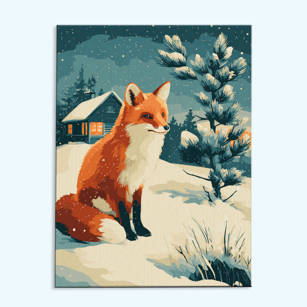 Clever Fox | Paint by Numbers Kit