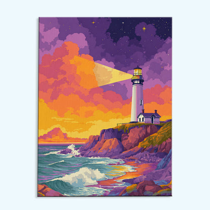 Coastal Beacon | Paint by Numbers Kit