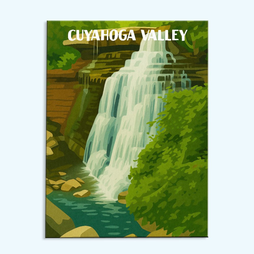Cuyahoga Valley National Park Beginner | Paint by Numbers Kit