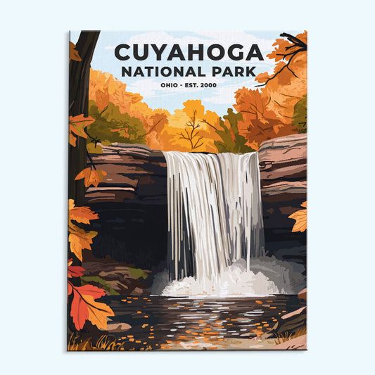 Cuyahoga Valley National Park Heritage Edition | Paint by Numbers Kit