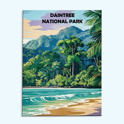 Daintree AU National Park | Paint by Numbers Kit