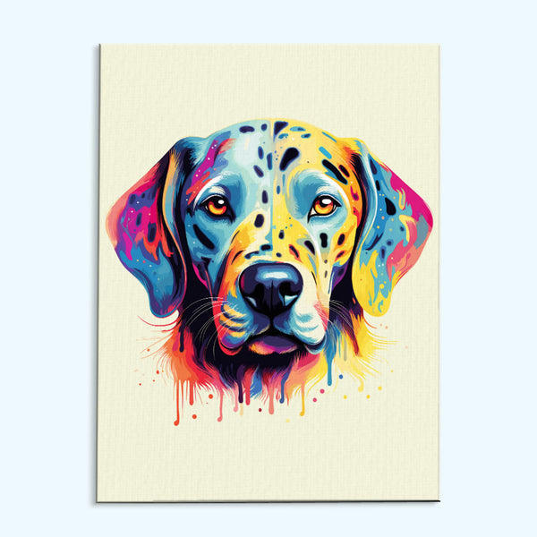Dalmatian - Colorful Dog