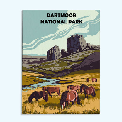 Dartmoor UK National Park | Paint by Numbers Kit