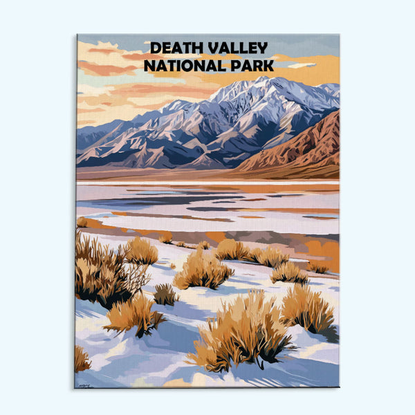 Death Valley National park Winter