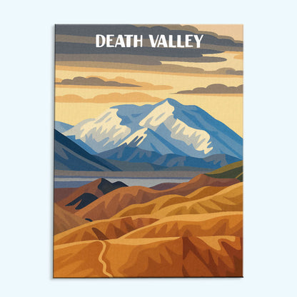 Death Valley National Park Beginner | Paint by Numbers Kit