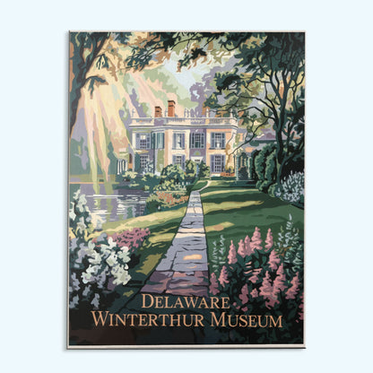 Delaware - Winterthur Museum | Paint by Numbers Kit