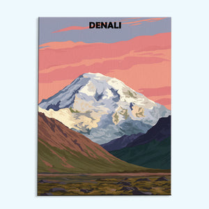 Denali, USA | Paint by Numbers Kit