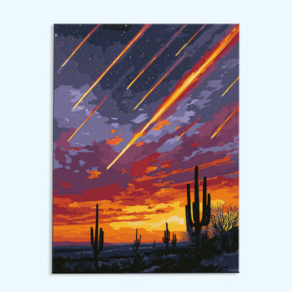 Desert Meteor | Paint by Numbers Kit