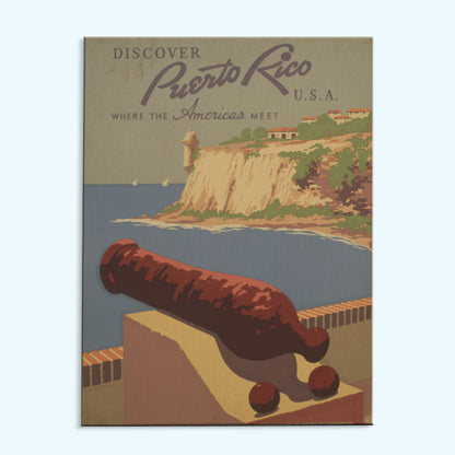 Discover Puerto Rico 1 - US Poster