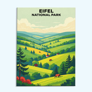 Eifel - German National Park | Paint by Numbers Kit