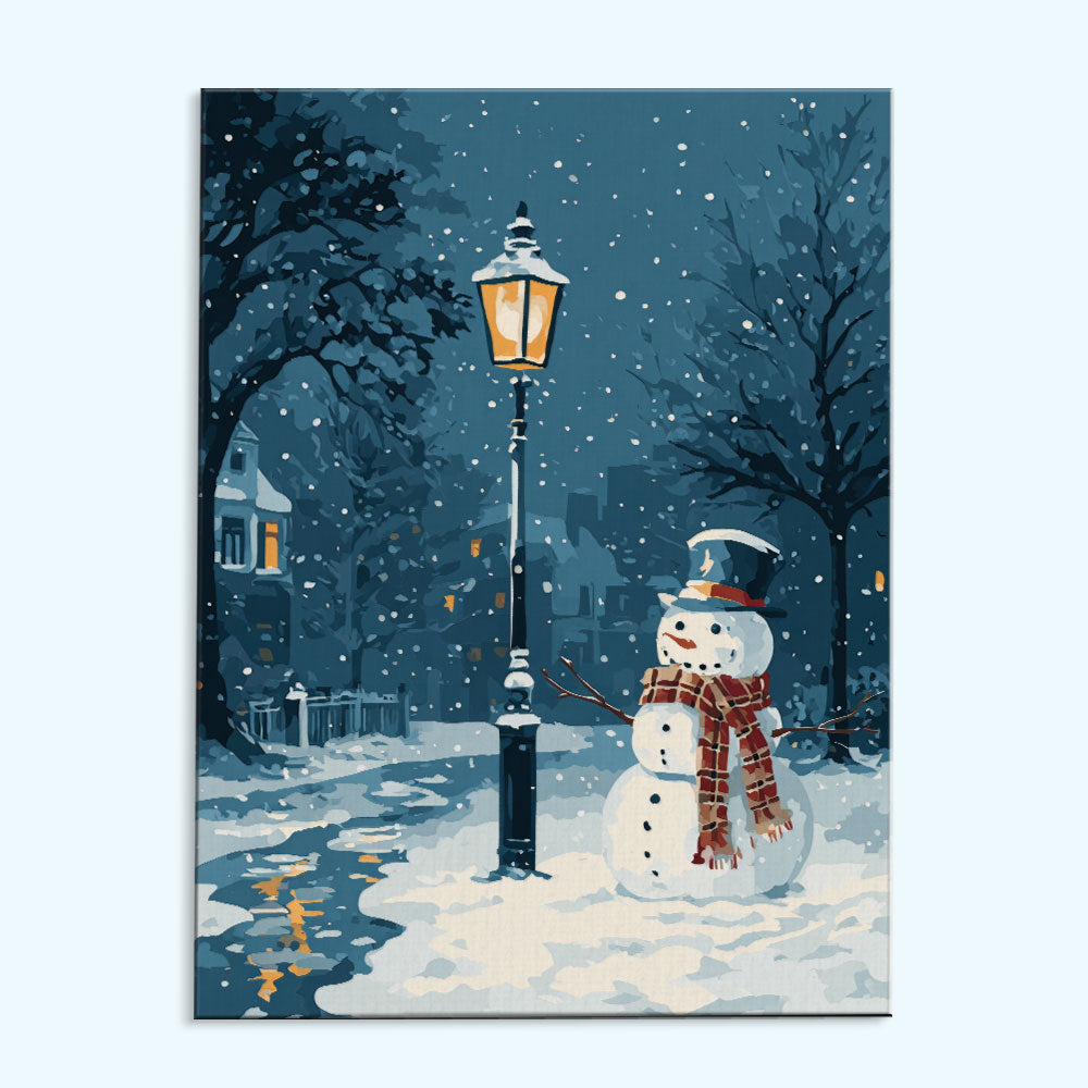 Falling Snow | Paint by Numbers Kit