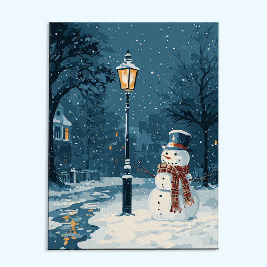 Falling Snow | Paint by Numbers Kit