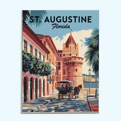 Florida - St. Augustine | Paint by Numbers Kit
