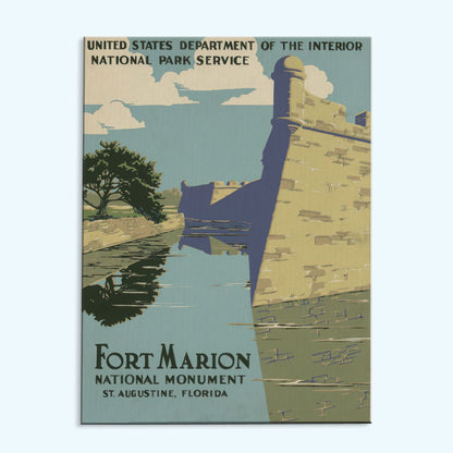 Fort Marion National Monument - US Poster