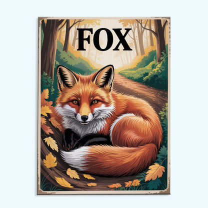 Fox - National Park Wildlife | Paint by Numbers Kit