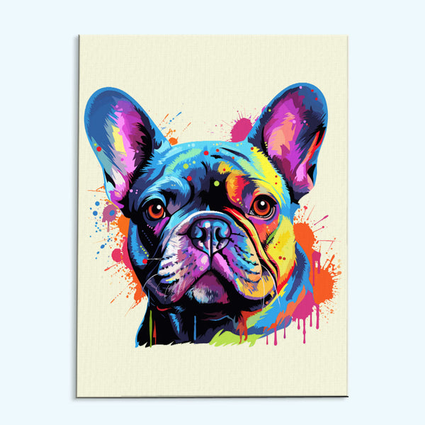 French Bulldog - Colorful Dog