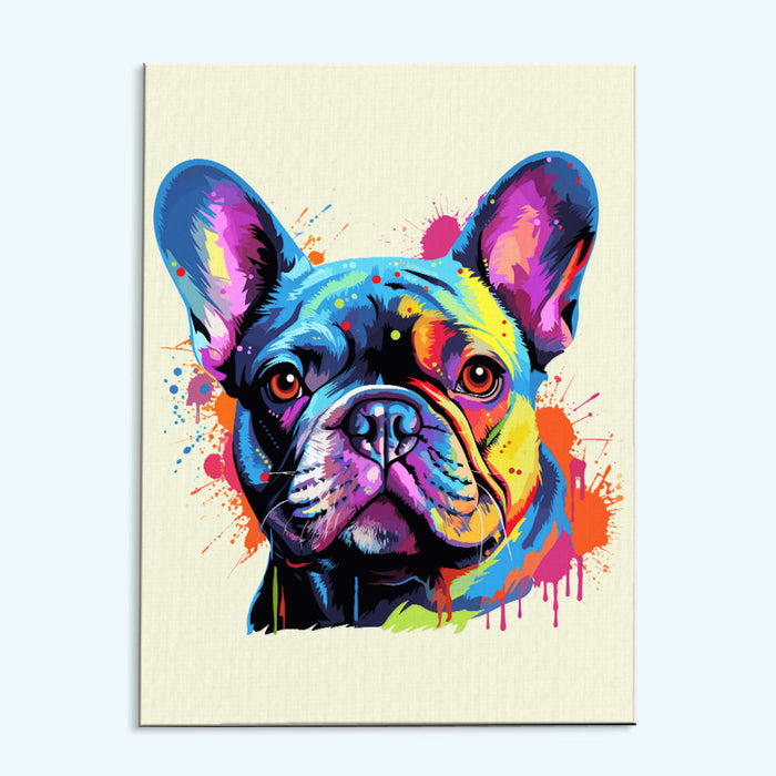 French Bulldog - Colorful Dog