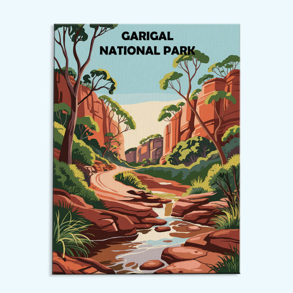 Garigal AU National Park | Paint by Numbers Kit