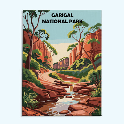 Garigal AU National Park | Paint by Numbers Kit