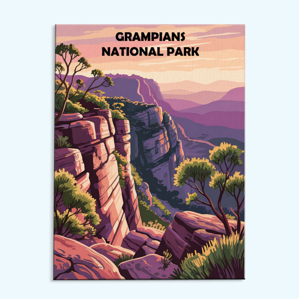 Grampians AU National Park | Paint by Numbers Kit