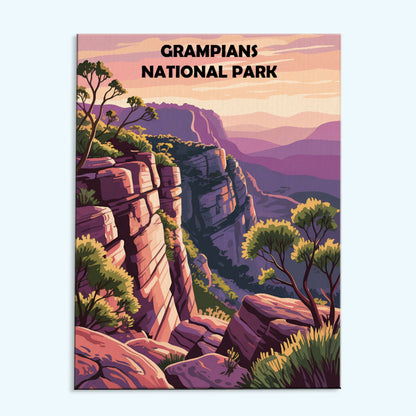 Grampians AU National Park | Paint by Numbers Kit