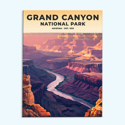 Grand Canyon National Park Heritage Edition | Paint by Numbers Kit