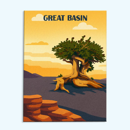 Great Basin National Park Beginner | Paint by Numbers Kit