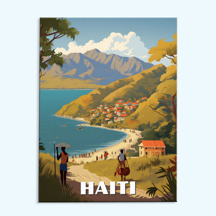 Haiti Travel Poster