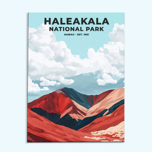 Haleakala National Park Heritage Edition | Paint by Numbers Kit