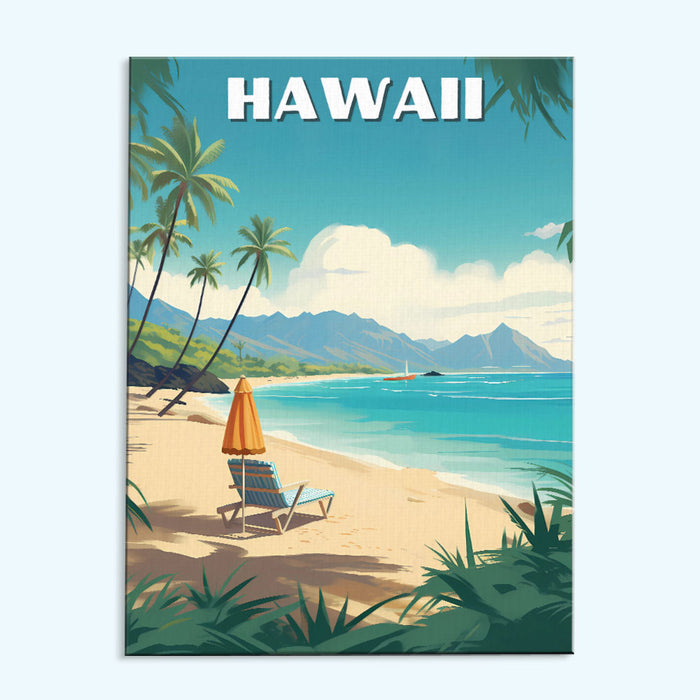 Hawaii Travel Poster