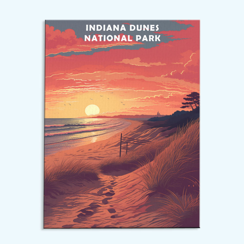 Indiana Dunes National Park | Paint by Numbers Kit