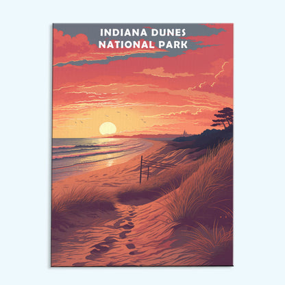 Indiana Dunes National Park | Paint by Numbers Kit