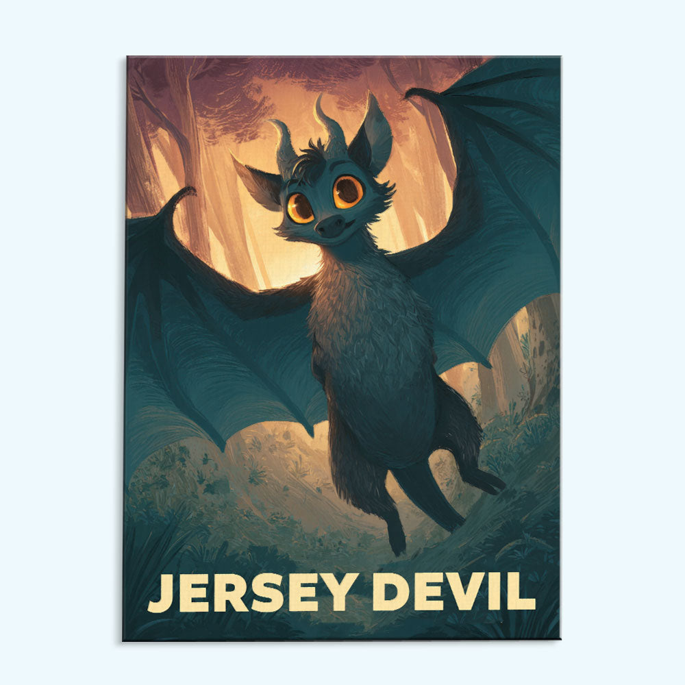 Jersey Devil - American Legends | Paint by Numbers Kit