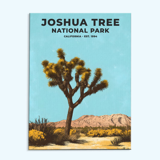 Joshua Tree National Park Heritage Edition | Paint by Numbers Kit