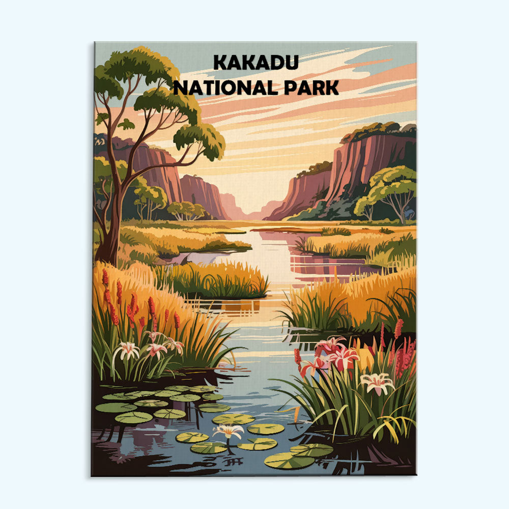 Kakadu AU National Park | Paint by Numbers Kit