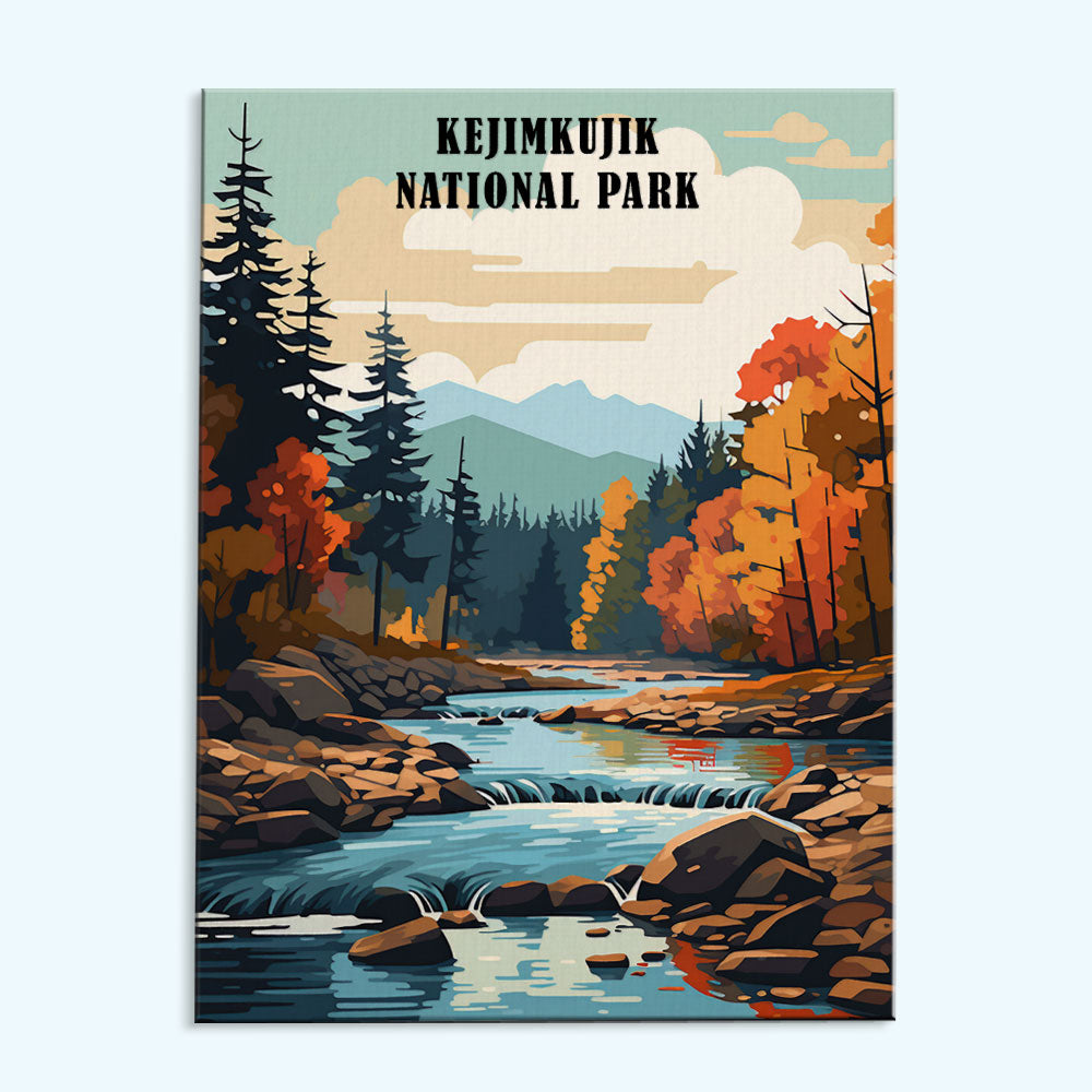 Kejimkujik National Park | Paint by Numbers Kit